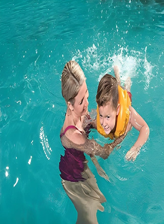 Mamadev®:- Children Swim Pool Float Swim Best Jacket Life Jacket Safety Swimming Jacket for 5-8 Years Kids(Multi Color)(1 PIS) - Image 3